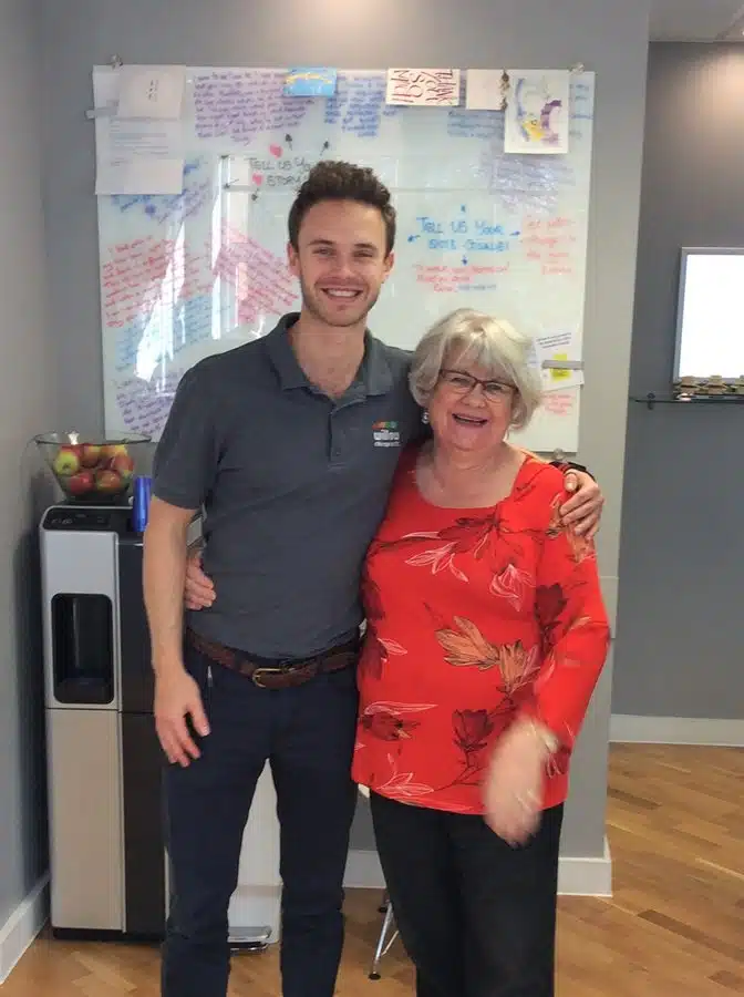 Carole and liam Willow Chiropractic