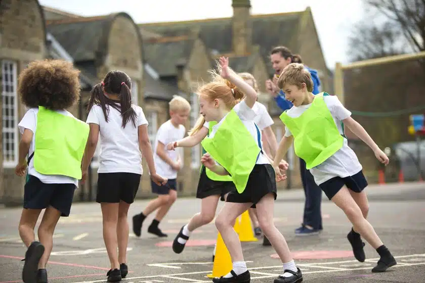 children at school playing Willow Chiropractic