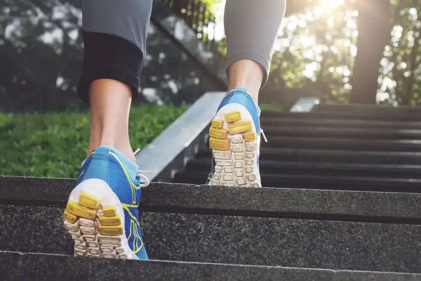 running exercising up some stairs Willow Chiropractic